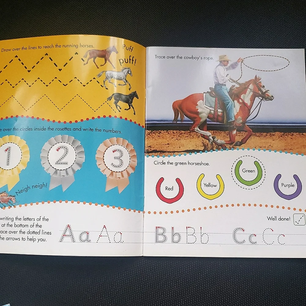 3 Pre-school Learning Books Ages 4 and up